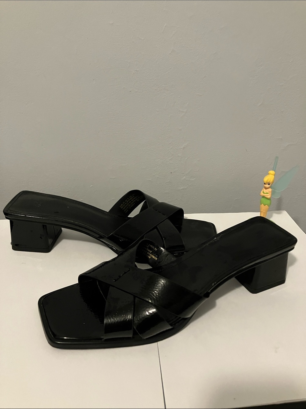 Women Patent Upper Sandals Size 8